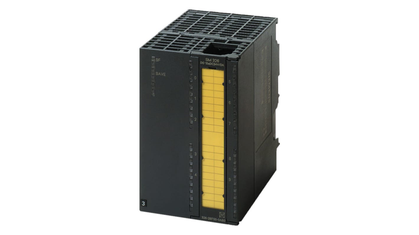 Modulo I/O Siemens 6ES7326-1RF01-0AB0, 8 ingressi digitali, alimentazione 24 V CC, conforme a SIL3 e PLE.