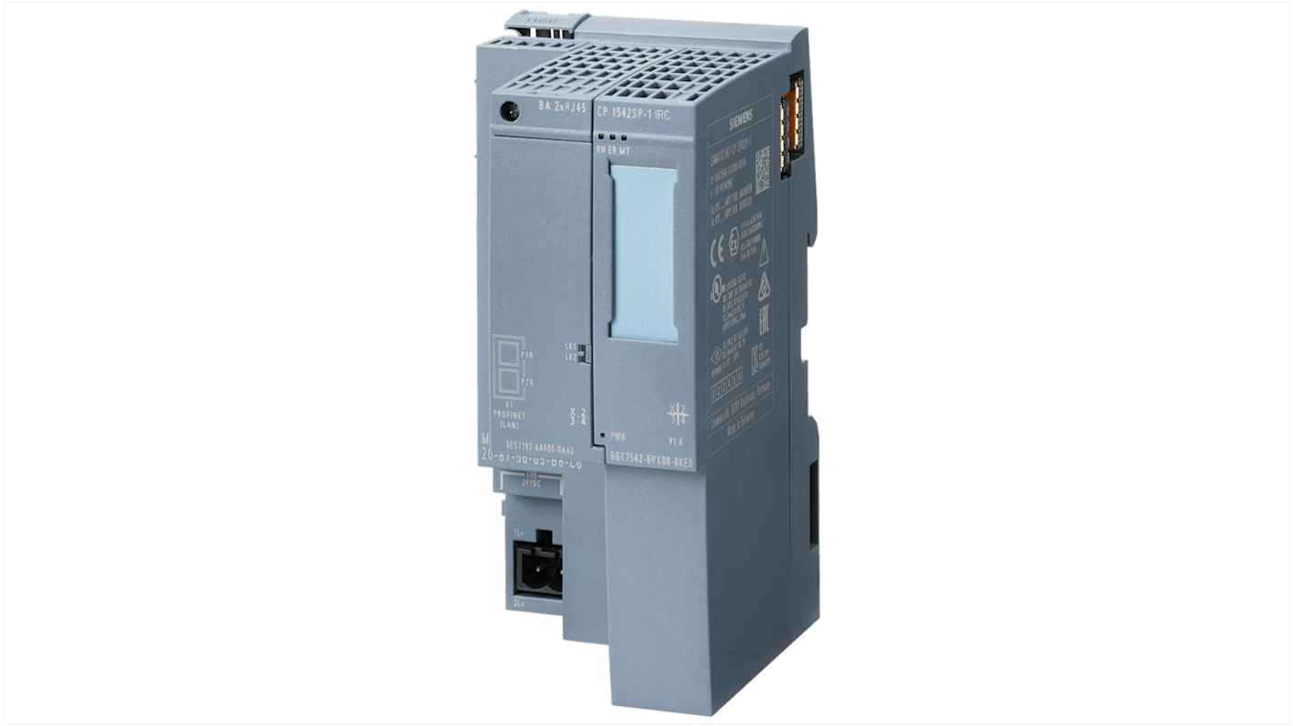 Modulo di comunicazione Siemens 6AG25426VX004XE0, montaggio su guida DIN, 24 V c.c., 117 x 60 x 74 mm, compatibile con ET 200SP.