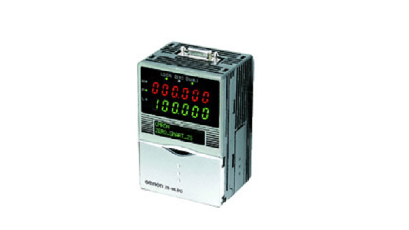 Sensore colore/contrasto Omron ZS-HLDC41, tecnologia laser, uscita PNP, montaggio fisso, grado di protezione IP20.