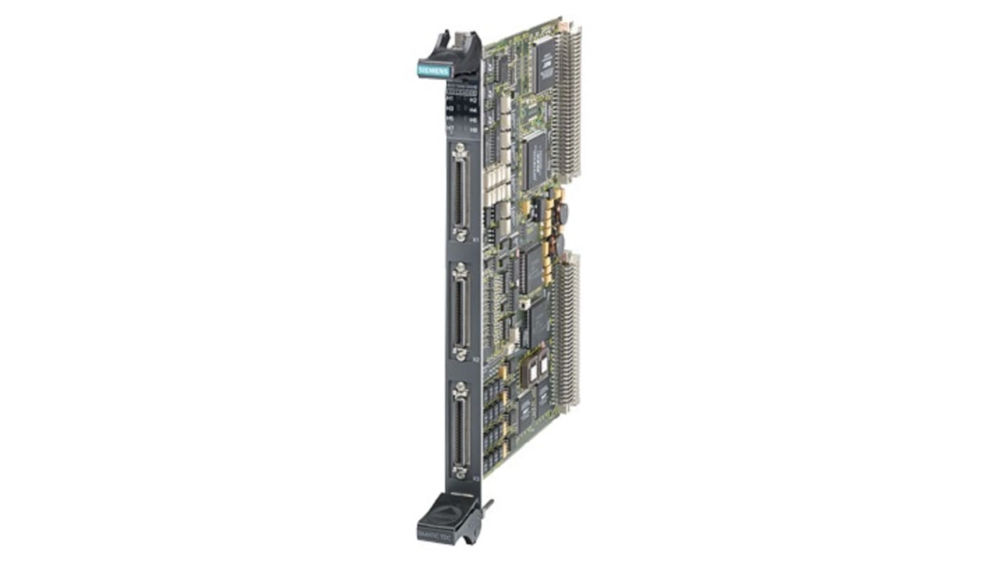 Modulo I/O digitale Siemens 6DD16400AH1 per SIMATIC TDC, 16 ingressi digitali, dimensioni 233 x 20 x 160 mm.
