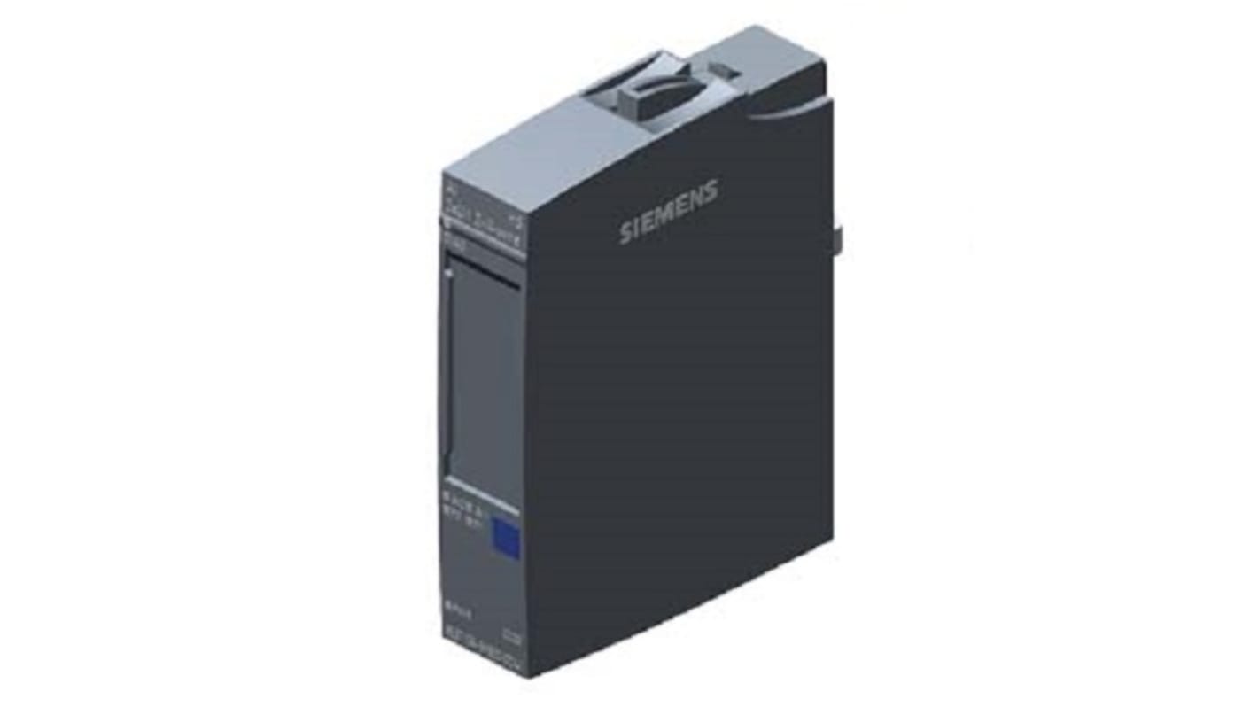 Modulo di ingresso analogico Siemens 6AG11346HB002DA1, 2 canali U/I, 16 bit, 24 V c.c., dimensioni 73 x 15 x 58 mm.