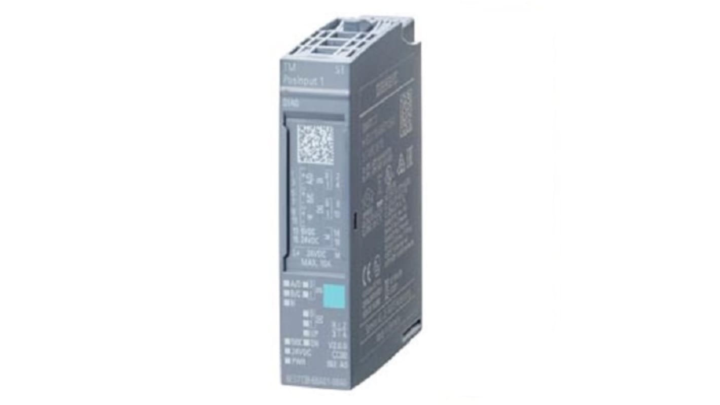 Modulo I/O digitale Siemens 6AG11386BA012BA0 per ET 200SP, 2 ingressi e 2 uscite, 24 V c.c., dimensioni 73 x 15 x 58 mm.