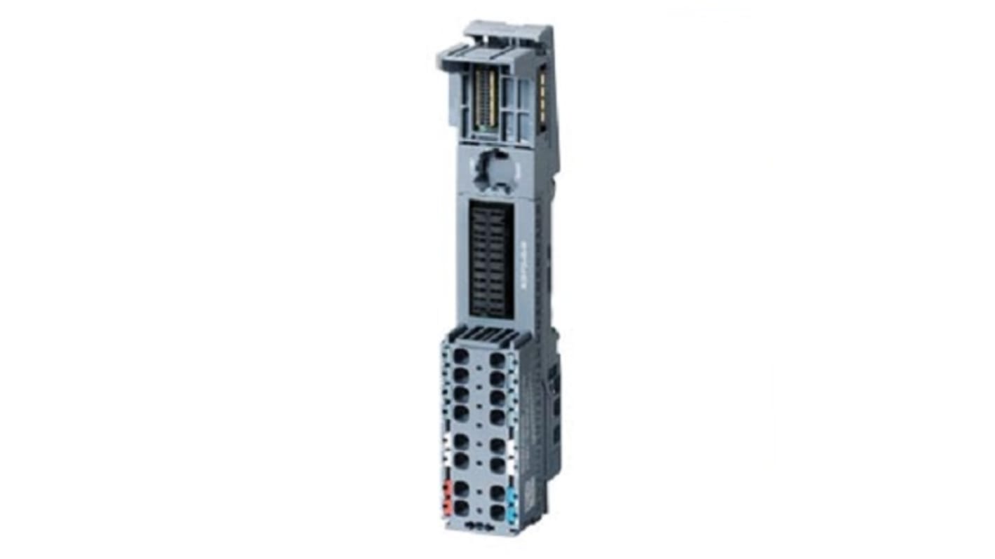 Unità base Siemens 6AG11936BP207BB1 ET 200SP, 24 V, dimensioni 117 x 20 x 35 mm, isolamento 3250 V c.c.