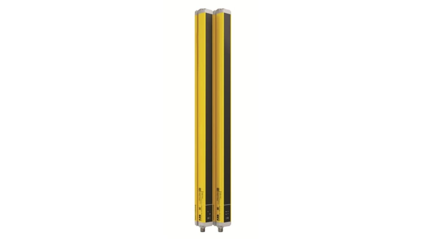 ABB 2TLA022302R0400, barriera fotoelettrica Orion1, risoluzione 30 mm, portata 0,2-19 m, modello di sicurezza 4, peso 2,166 kg.
