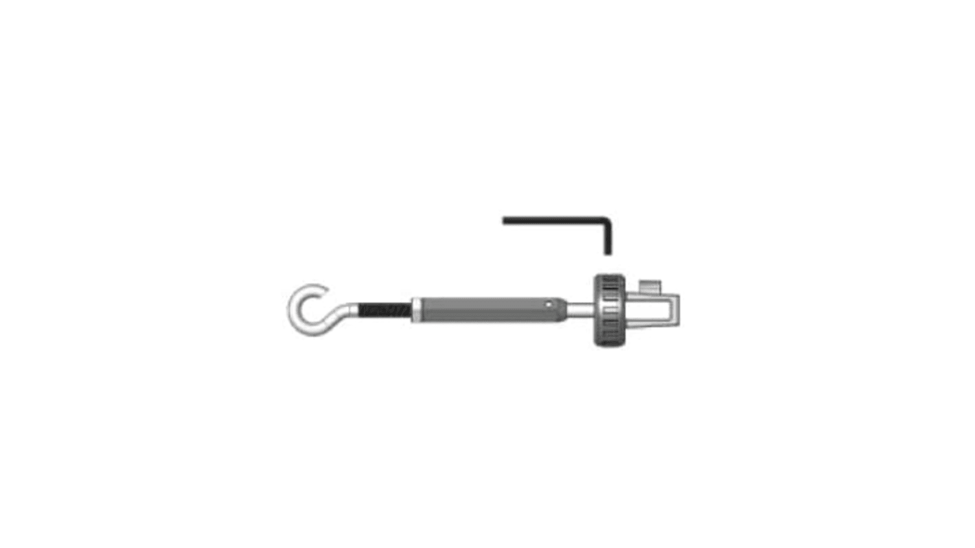 Tensile per cavi ABB in acciaio inox, modello 2TLA050210R4020, per sistemi di interruttori a cavo di emergenza.