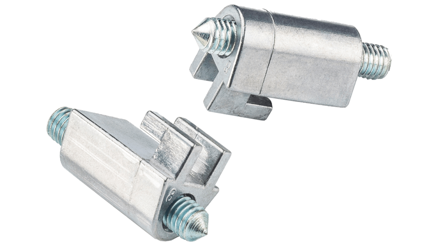 Staffa di montaggio Siemens 6AV21858MA000AA0 in alluminio per HMI SIMATIC e PLC S7, compatibile con pannelli INOX da 1,5 a 6 mm.