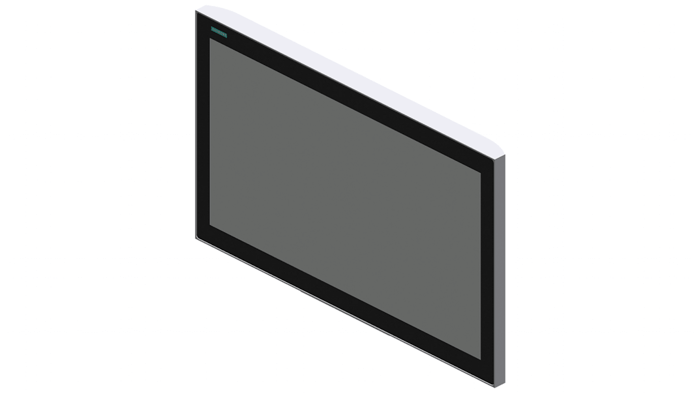 Siemens 6AV66461BB221NA0, thin client HMI 21,5" con risoluzione 1920x1080, IP65, montaggio su supporto, interfaccia Ethernet.