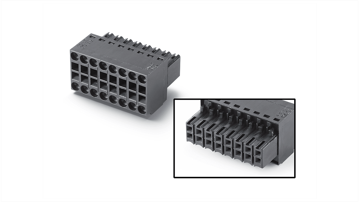 Zoccolo relè Siemens 6AV66713XY484AX0 per HMI e PLC S7, connettore femmina a 16 pin, tensione 24 V CC. Compatibile con SIMATIC HMI e PLC Siemens.