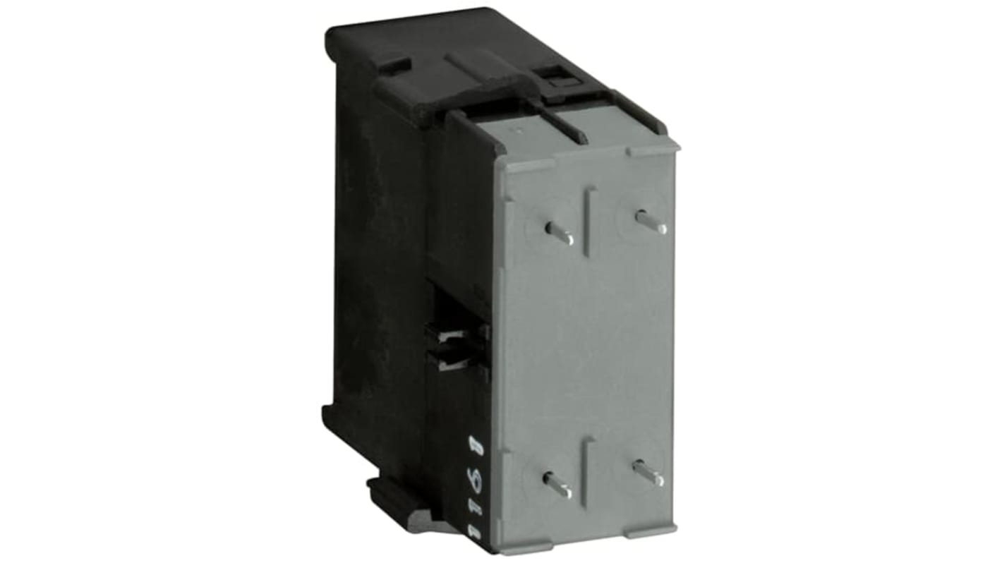 Contatto ausiliario ABB GJL1201319R0004, 2 contatti (1 NC + 1 NA), montaggio superficiale, IP20, 6 A, -25 a 55 °C.