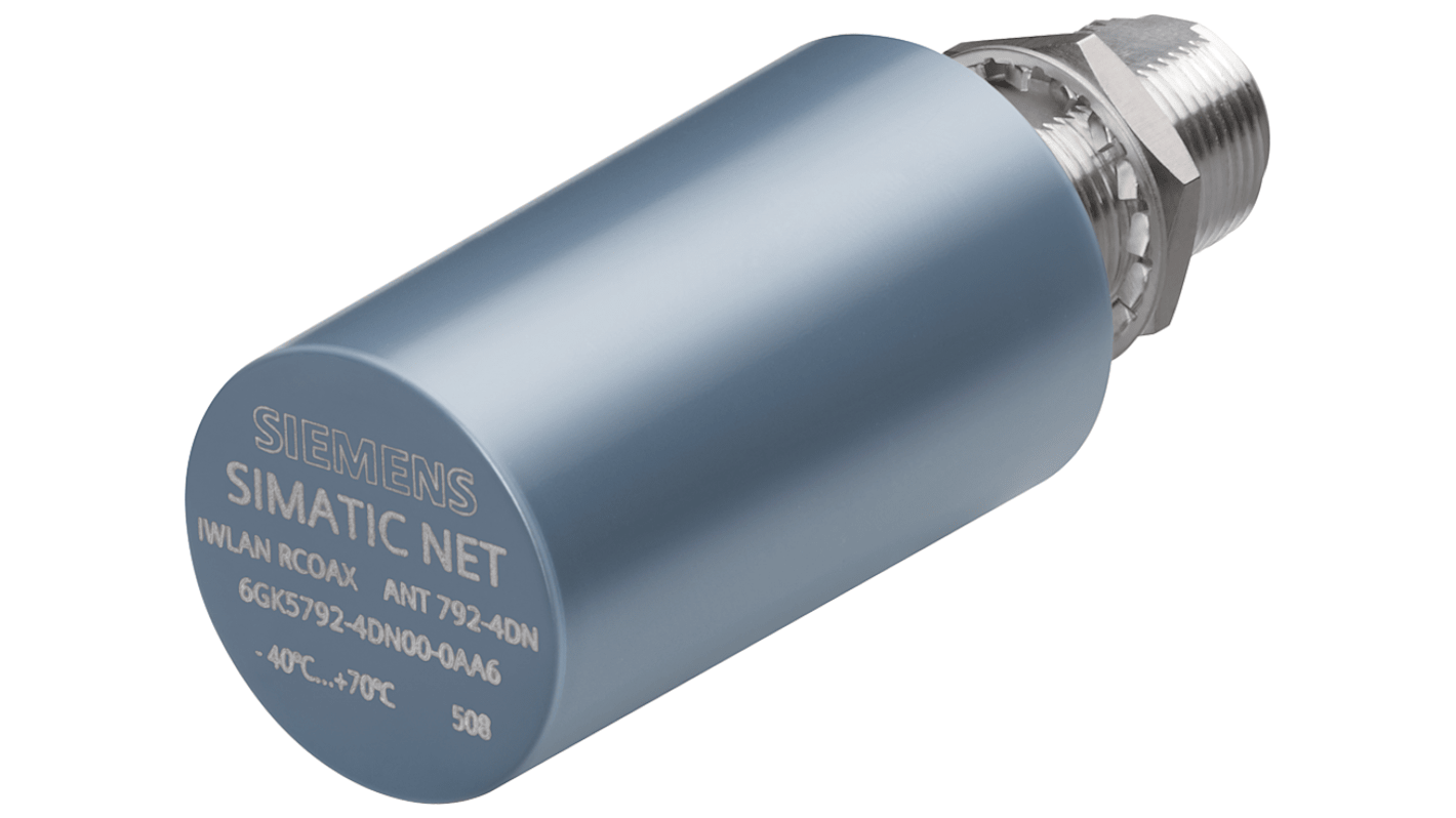 Antenna IWLAN Siemens 6GK57924DN000AA6, elica 4 dBi, polarizzazione circolare, IP65, -40 a +70 °C, 2,4 GHz, 3,1 x 1,19 pollici.