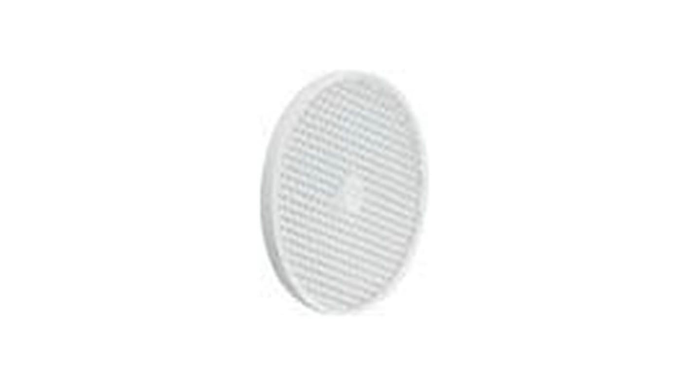 Riflettore Omron E39-R7, rotondo, diametro 84 mm, per sensori fotoelettrici retroriflettivi, distanza di rilevamento 0,1-3 m.
