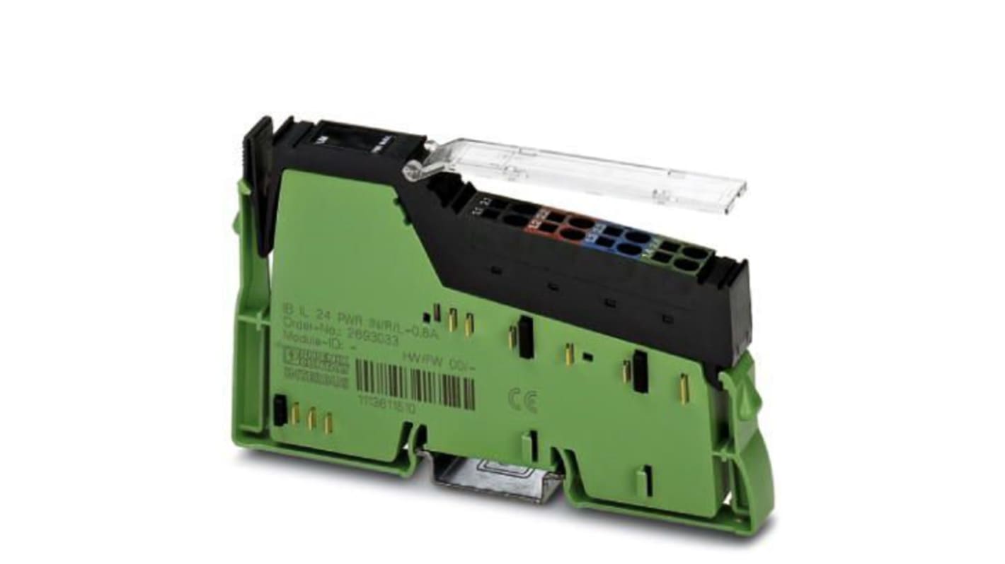 Phoenix Contact 2693020, controller di sicurezza con 2 ingressi, alimentazione 24 V c.c., per stazioni in linea.