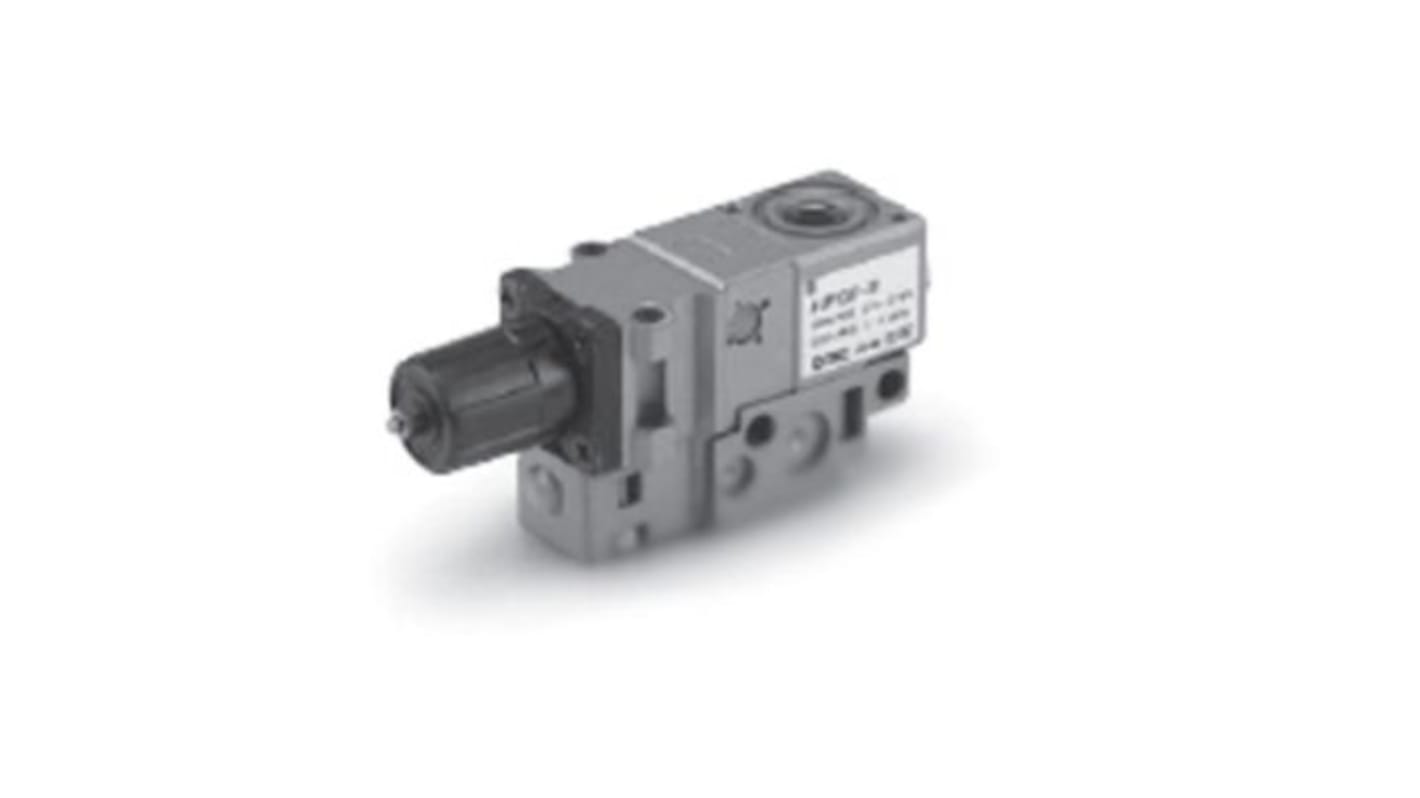 Lubrificatore SMC ALIP1000-01 per pneumatica, attacco G 1/8, pressione massima 2,5 bar, azionamento a impulsi.