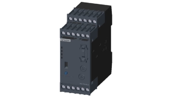 Relè di sovraccarico elettronico Siemens 3RB24834AA1, 1NO, protezione carichi 0,3-630 A, tensione 24-220 V.