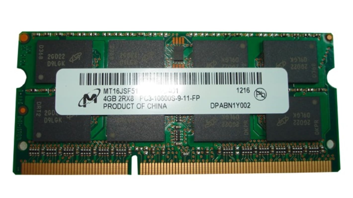 Modulo di espansione Siemens 6ES76482AK801PA0, 16 Gbyte DDR4, per SIMATIC IPC, dimensioni 187 x 121 x 34 mm.