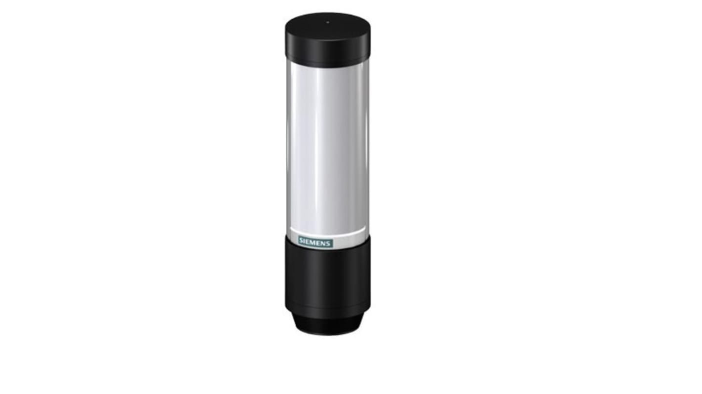 Torretta di segnalazione LED Siemens 8WD4613-5HH47, 24 V, 9 elementi RGB, configurabile via IO-Link o USB.