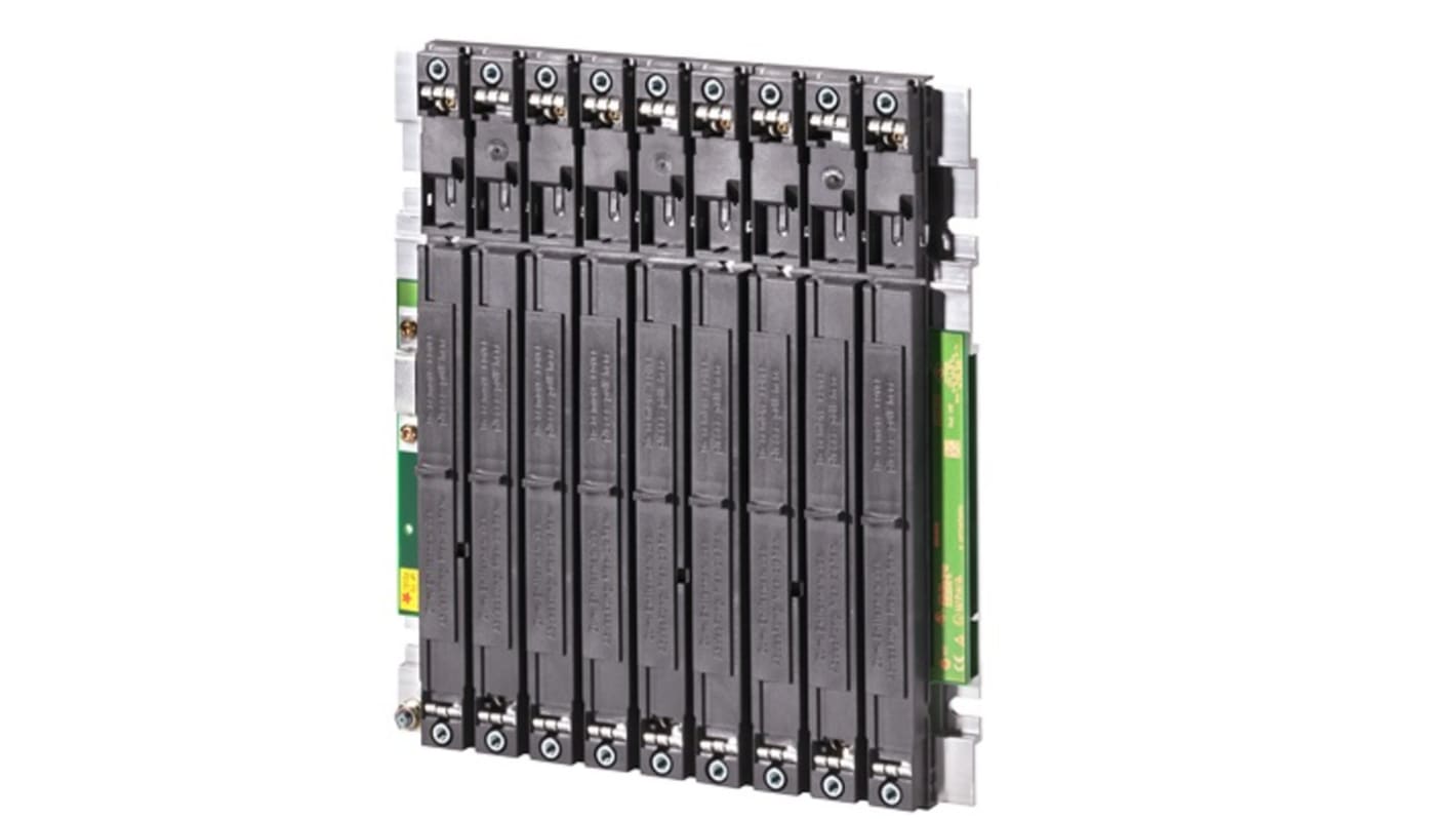 Modulo Rack Siemens 6AG14001JA117AA0 per S7-400, 9 slot, operante da -25 a 70 °C, dimensioni 11,42 x 10,14 x 1,09 pollici.