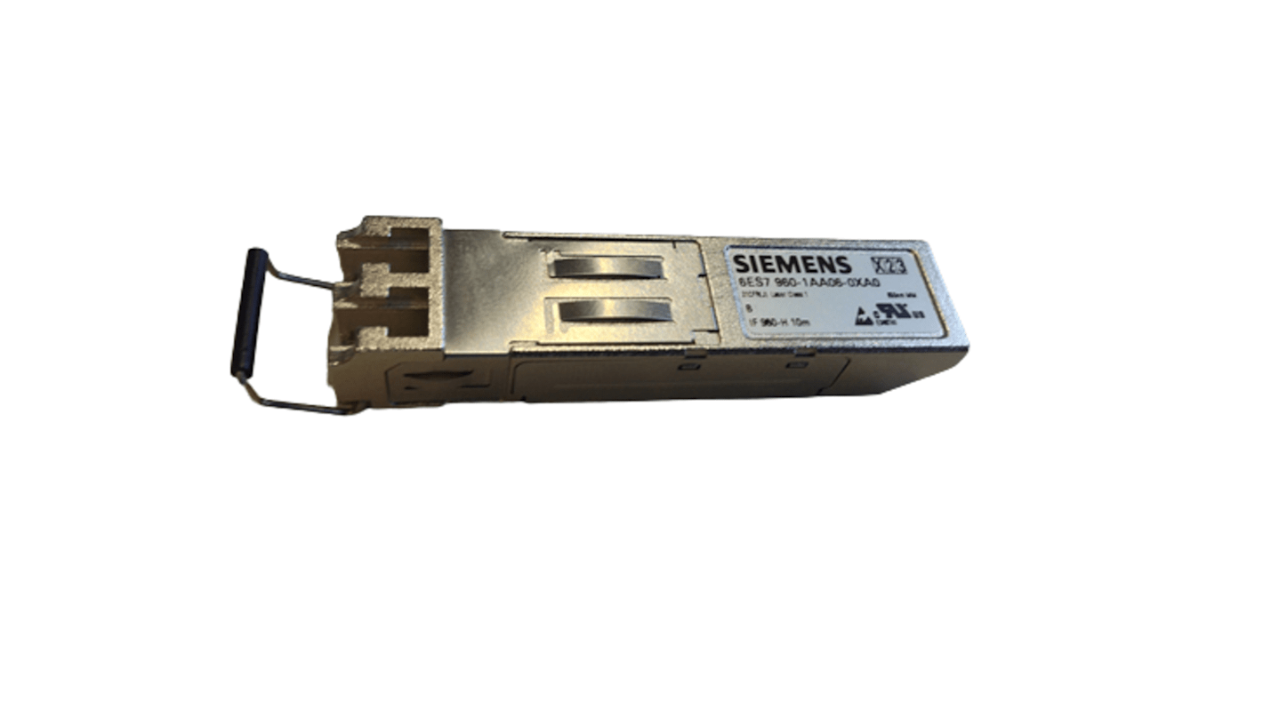 Modulo di comunicazione Siemens 6AG19601AA067XA0 per S7-400, temperatura operativa -25 a 70 °C, dimensioni 0,56 x 0,52 x 2,29 pollici.