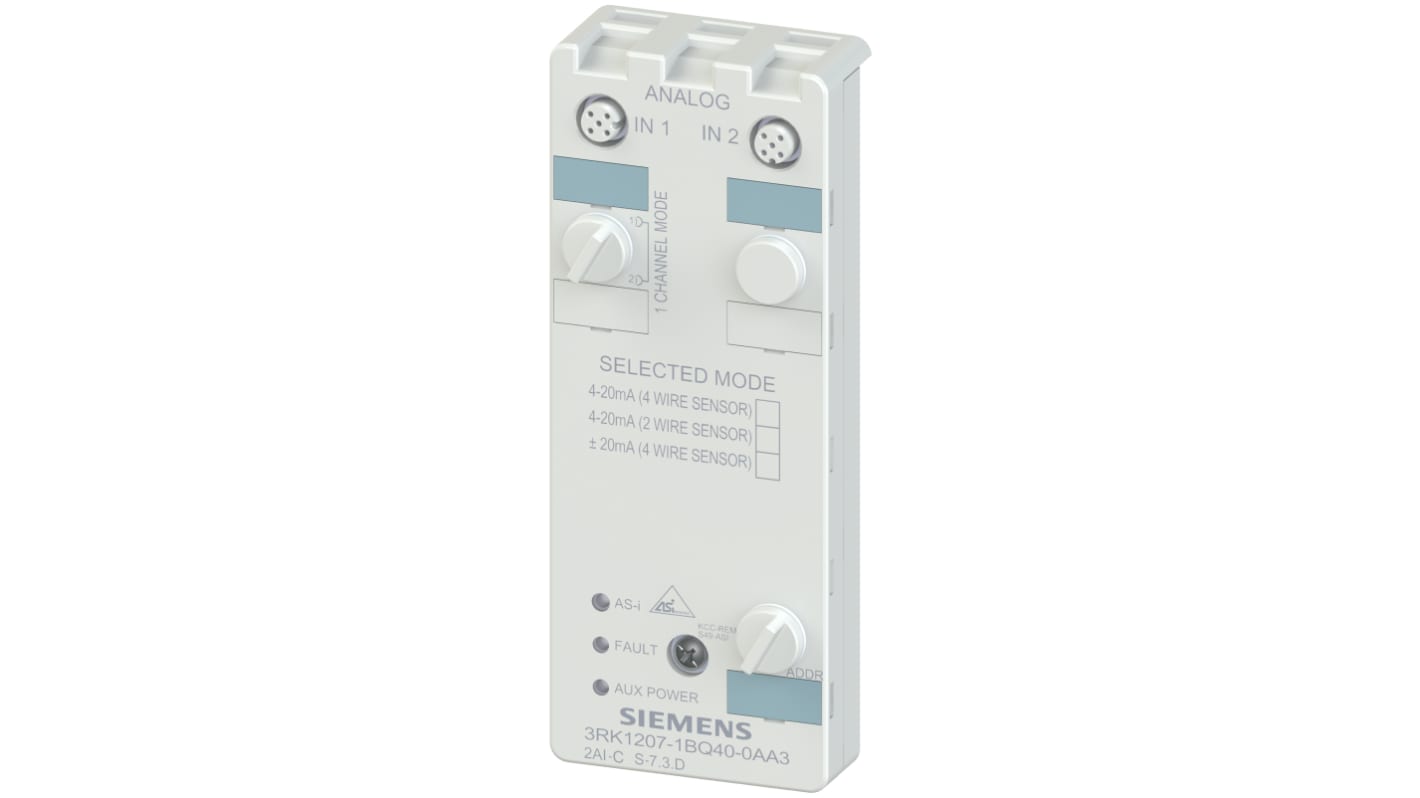 Switch Ethernet CI Siemens 6AG1207-1BQ40-7AA3, interfaccia IP67, dimensioni 163x75x45 mm, 0.016 kbit/s.