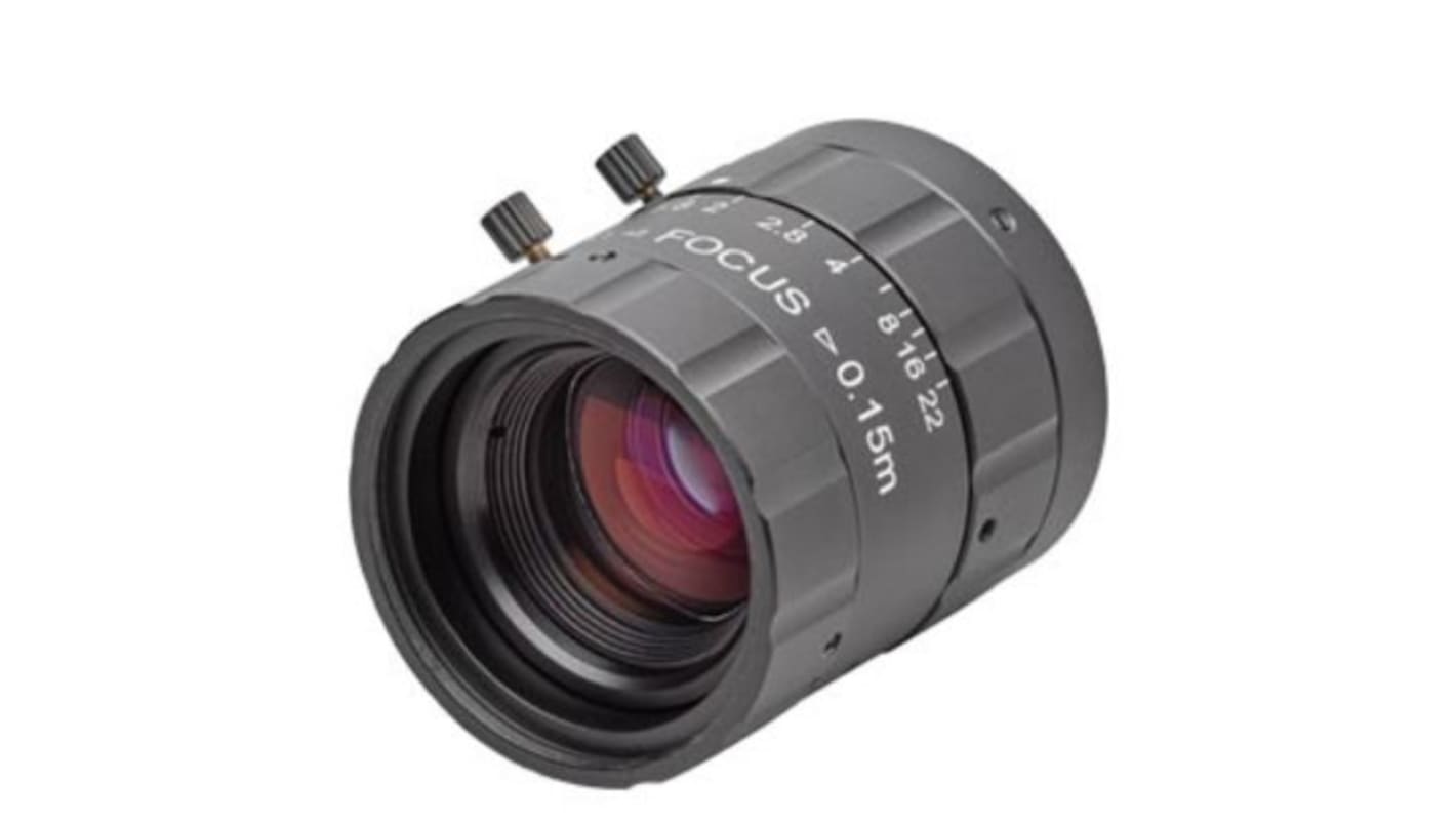Obiettivo intercambiabile Siemens 6GF35608EA030FF0 per MV560, attacco a C, lunghezza focale 25mm, compatibile con SIMATIC MV500.