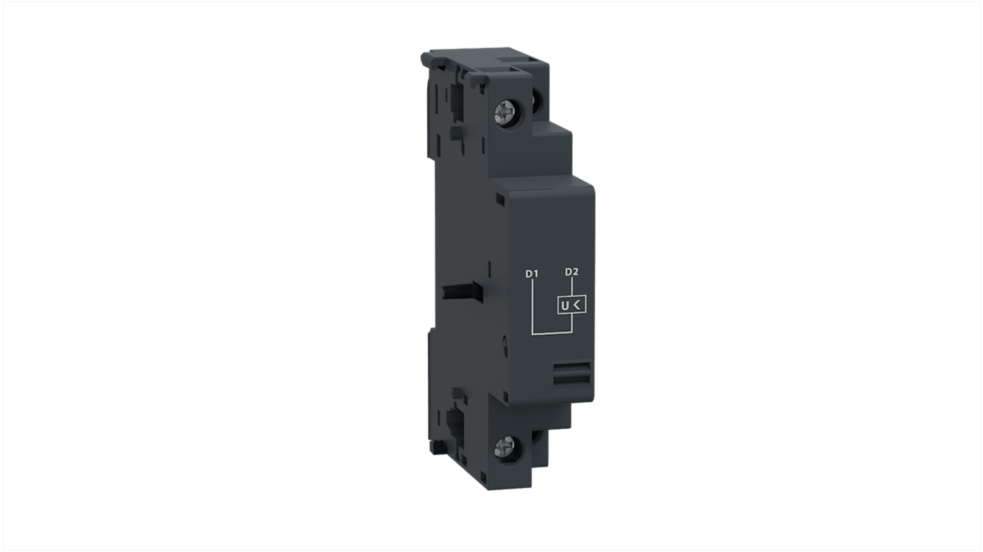 Contattore Schneider Electric GVAU055, 48 V TeSys Deca, colore grigio, conforme a PCERoHS, per applicazioni industriali.