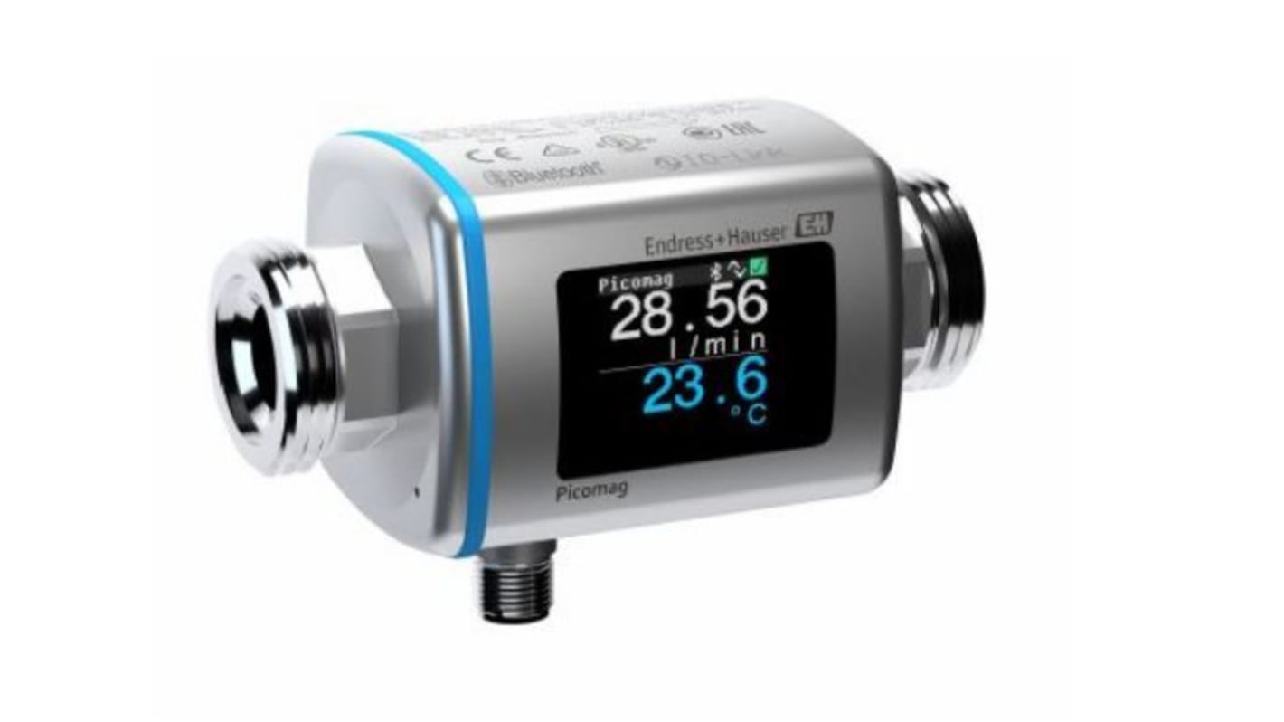 Adattatore Endress+Hauser 71355717 per accessori sensori, con connessione femmina e maschio, progettato per resistere a urti e vibrazioni.