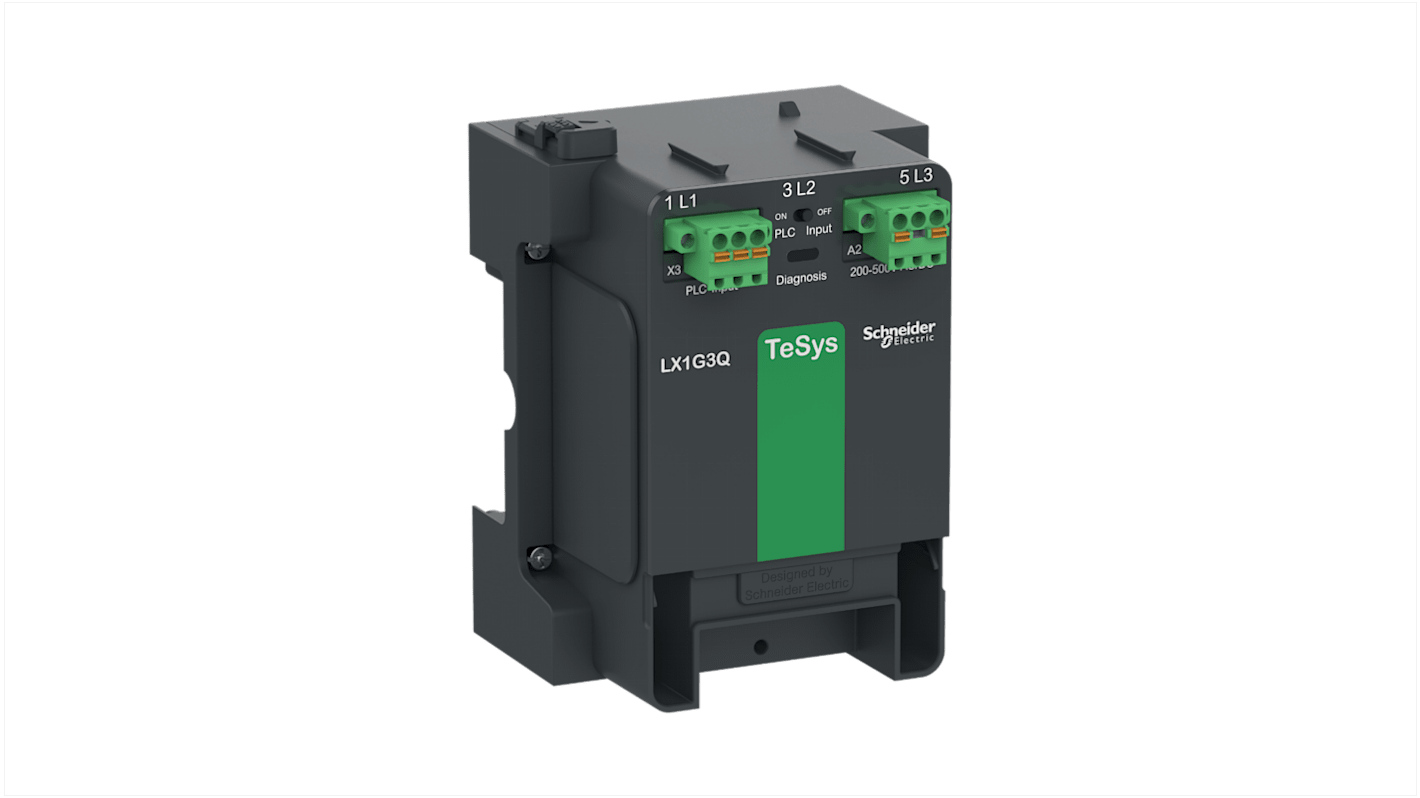 Connettore contattore Giga Schneider Electric LX1G3QLSEA, modulo di controllo per TeSys Giga, operabile fino a 60°C.