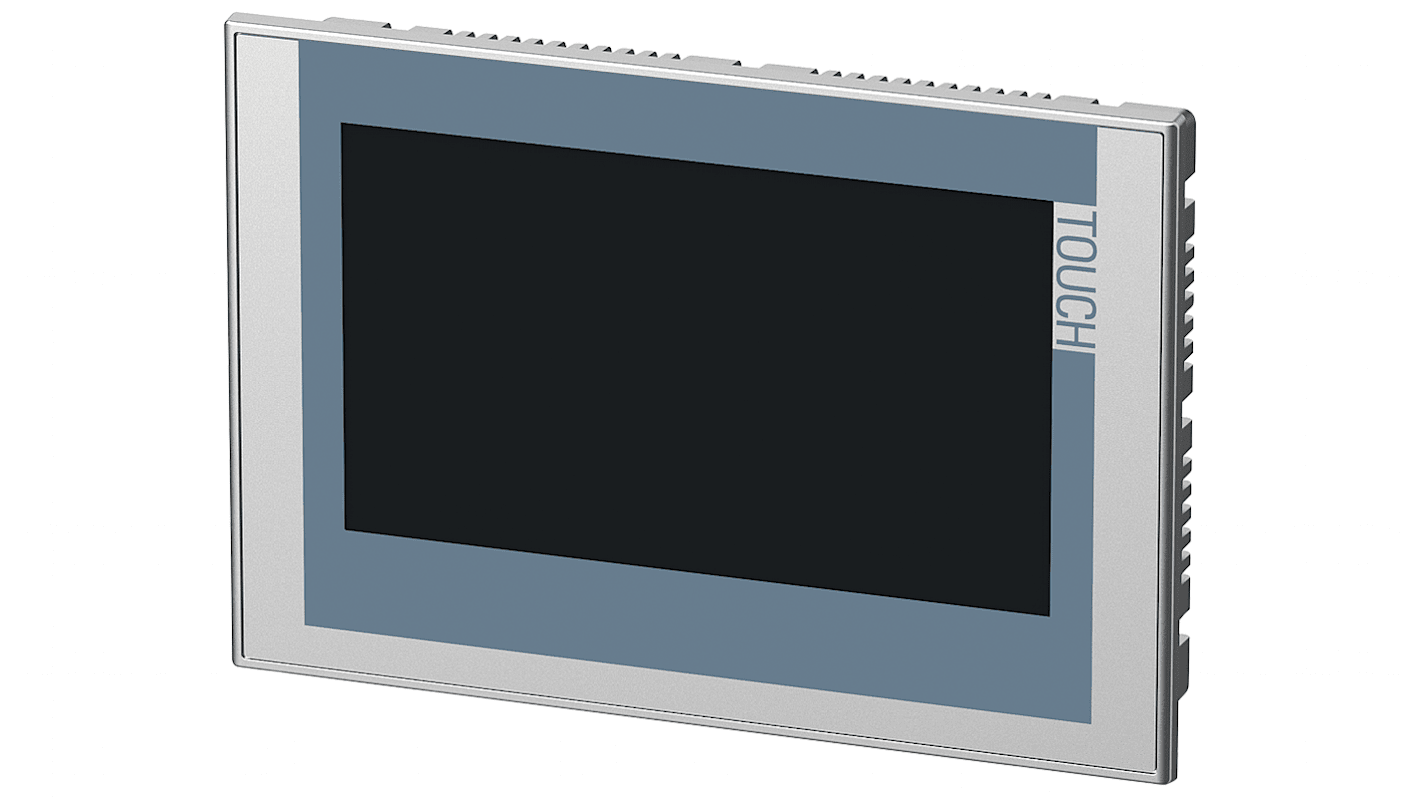 Pannello HMI Siemens 6AV21436JB000AA0, 9 pollici, risoluzione 800 x 480, montaggio verticale/orizzontale, IP65.