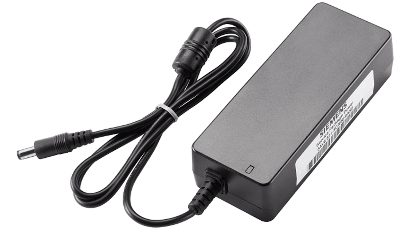 Adattatore Siemens 6AV21815AL400AX0 per HMI Pannello mobile IWLAN, alimentazione 100-240 V, uscita 5 A, cavo incluso.