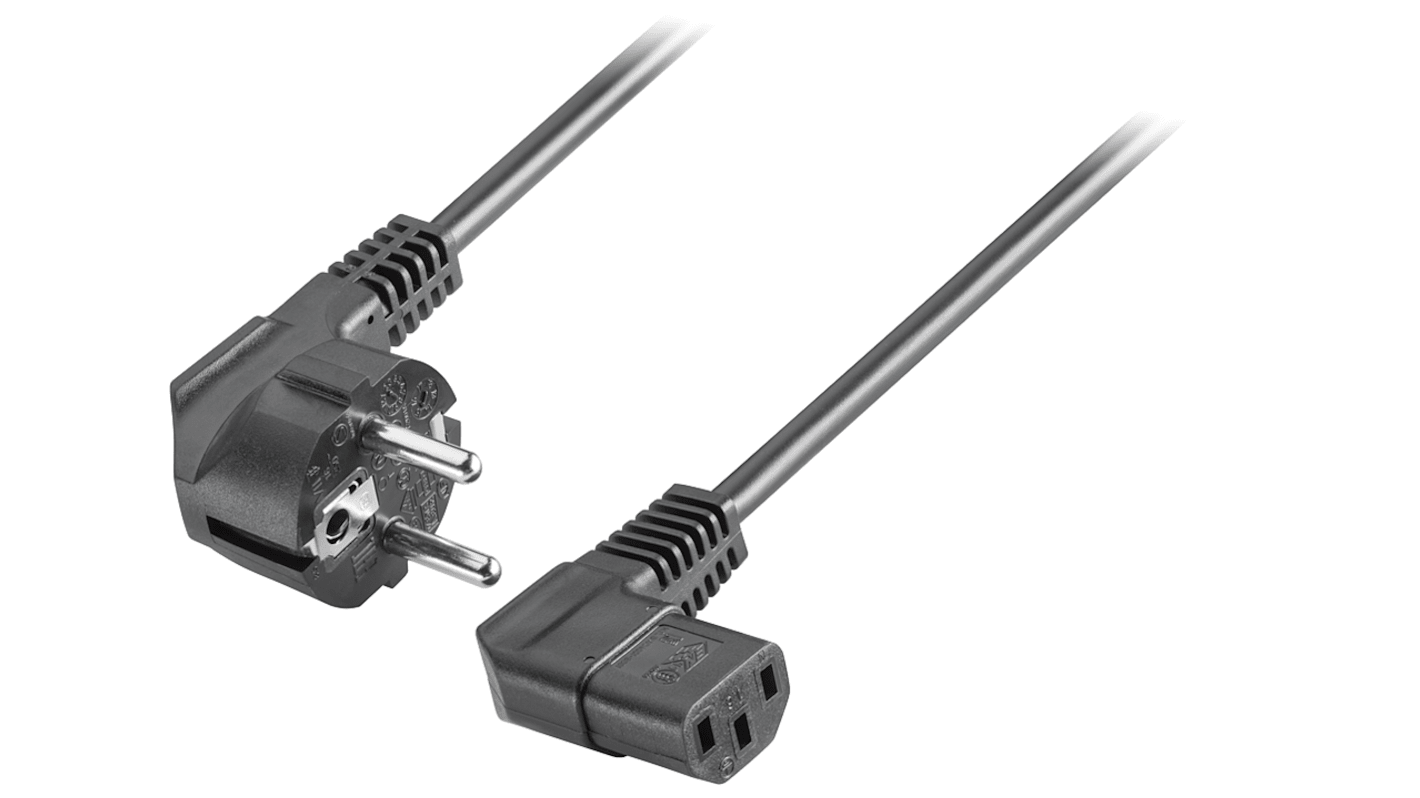 Cavo PLC Siemens 6ES79001AA000XA0, connettore femmina angolare, tensione 230 V, temperatura operativa -10 a 50 °C.