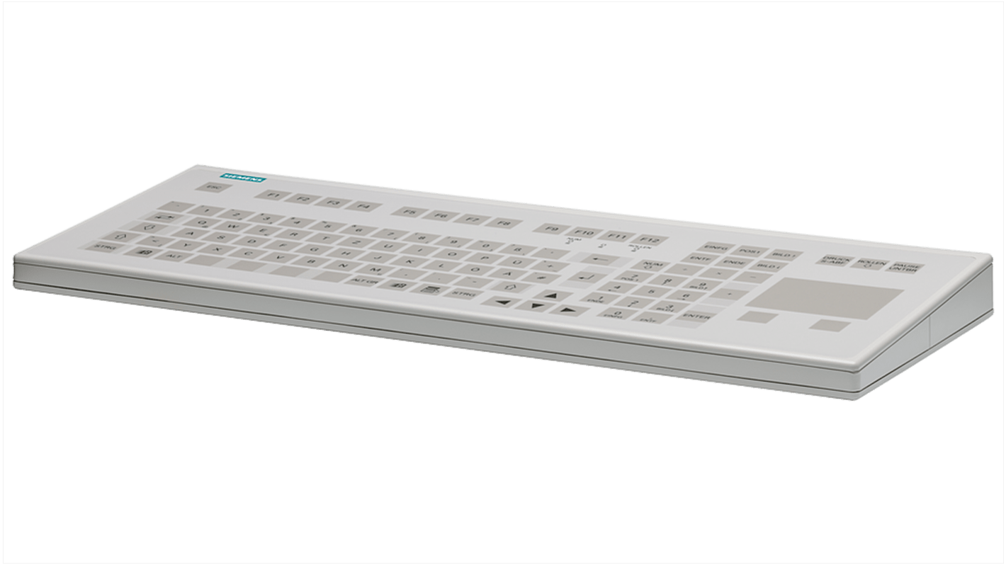 Contenitore HMI Siemens 6GF67102BC per SIMATIC HMI, con tastiera a membrana e cavo da 1.8m, protezione IP65.