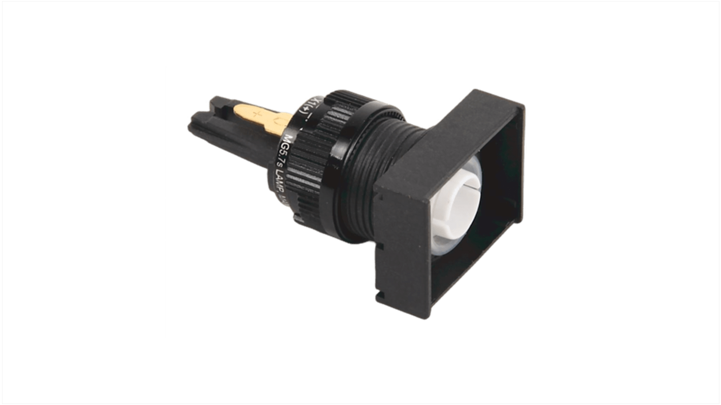 Pulsante rettangolare Rockwell Automation 800B-EPC, azione momentanea, foro da 16 mm, per sistemi di controllo e automazione.