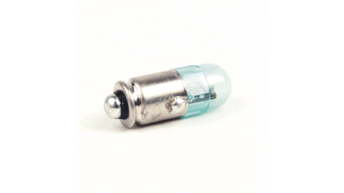 Pulsante LED verde Rockwell Automation 800B-N3G, diametro 16 mm, tensione 12-24 V, per operatori illuminati 800B.