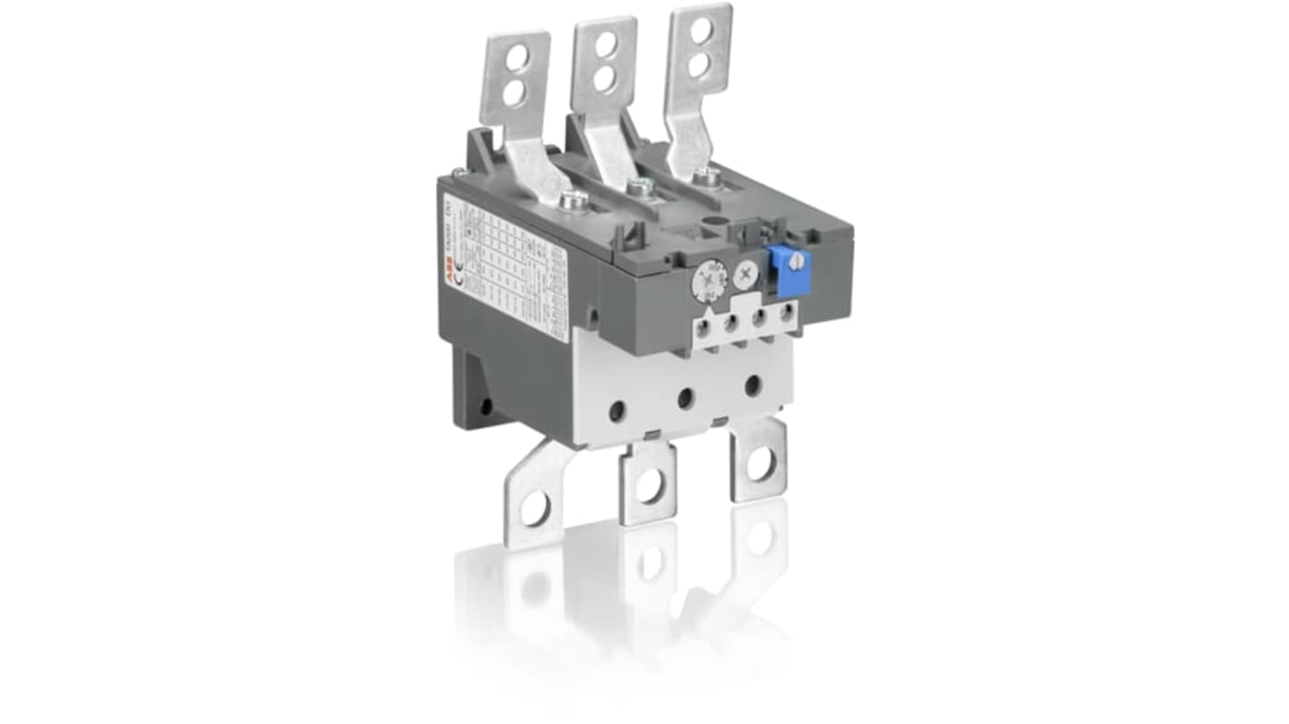 Relè di sovraccarico termico ABB 1SAZ421301R1006, NA/NC, corrente 150-200 A, protezione IP20, morsetti a vite, interfaccia elettronica.