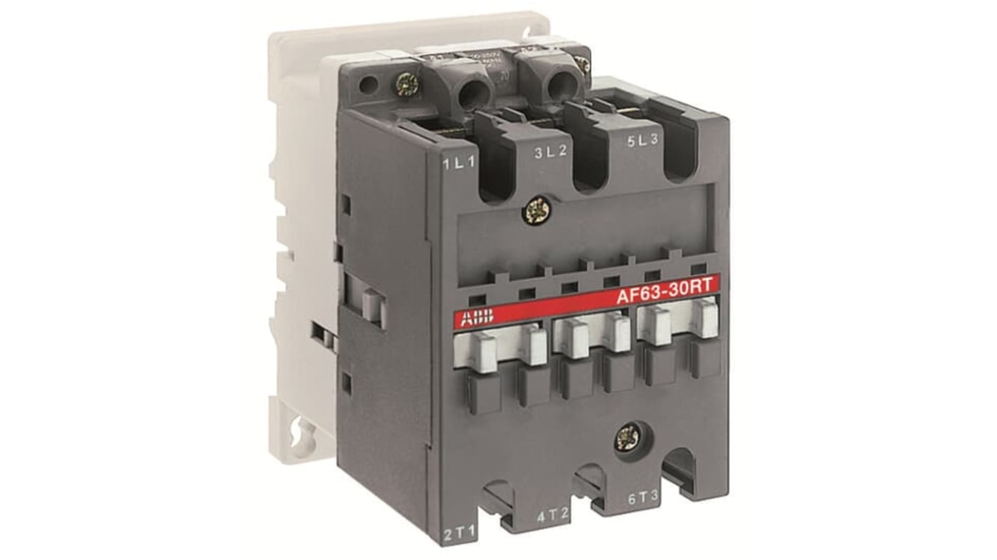 Contattore di installazione ABB 1SBL377010R7200, 3 poli, bobina 240 V, con contatto ausiliario, morsetti a vite.