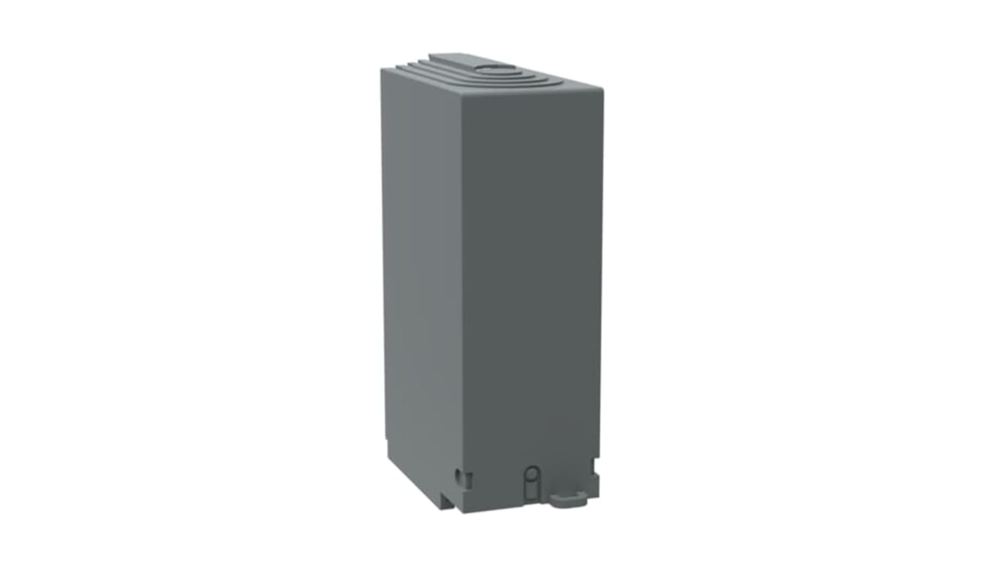 ABB, protezione per morsettiera, dimensioni 44 x 126 x 85 mm, codice 1SCA022729R8450, serie 1SCA.