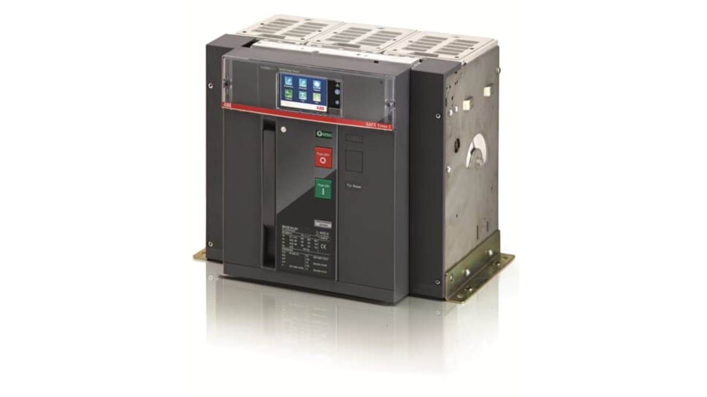 Interruttore di sicurezza elettronico ABB, 3 canali, 3.2kA, per integrazione in sistemi di automazione e gestione energia.