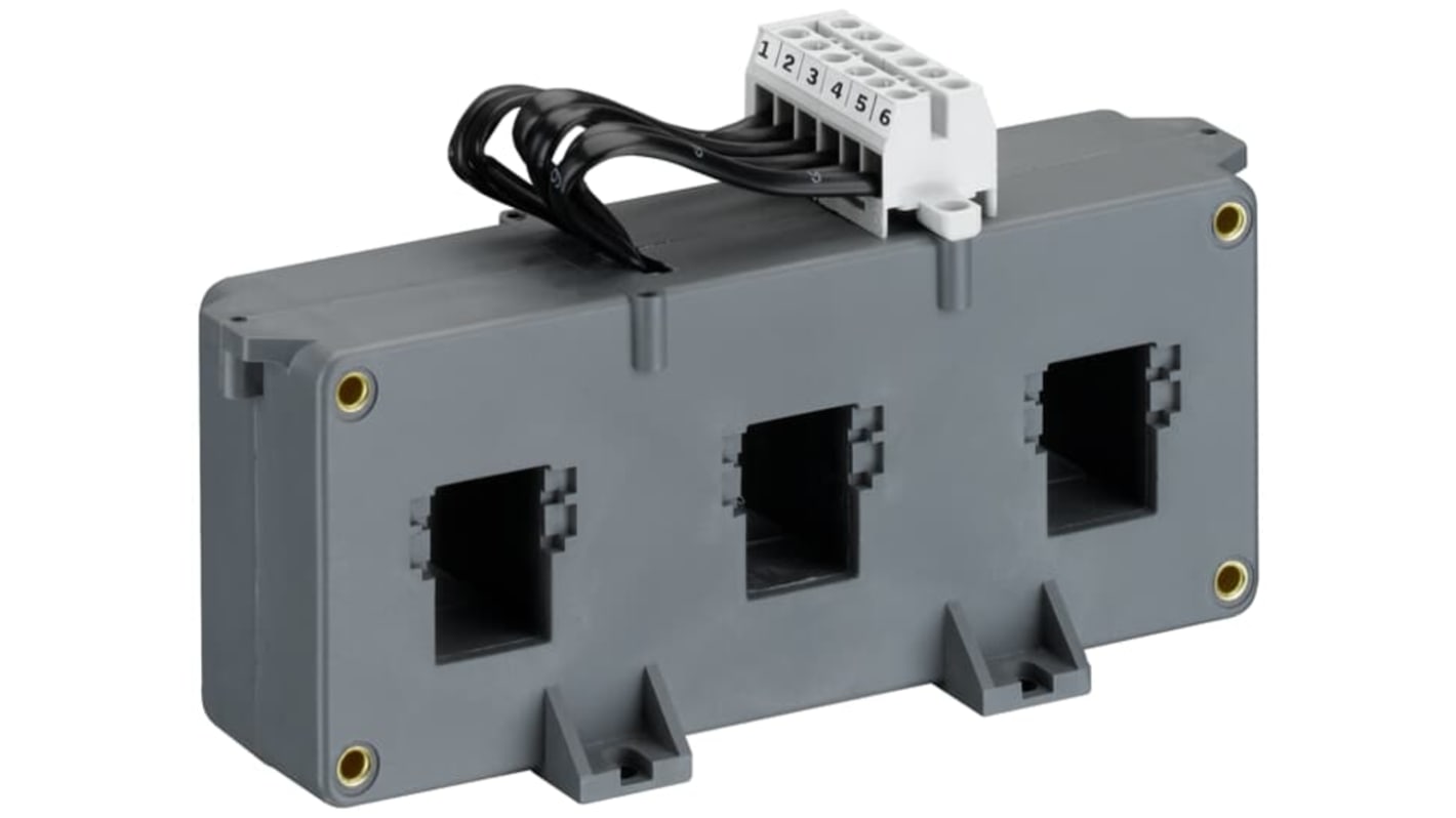 Trasformatore di corrente ABB 1SAJ929500R0310, ingresso 310 A, uscita 4 A, morsetti a vite, compatibile con UMC100.3.