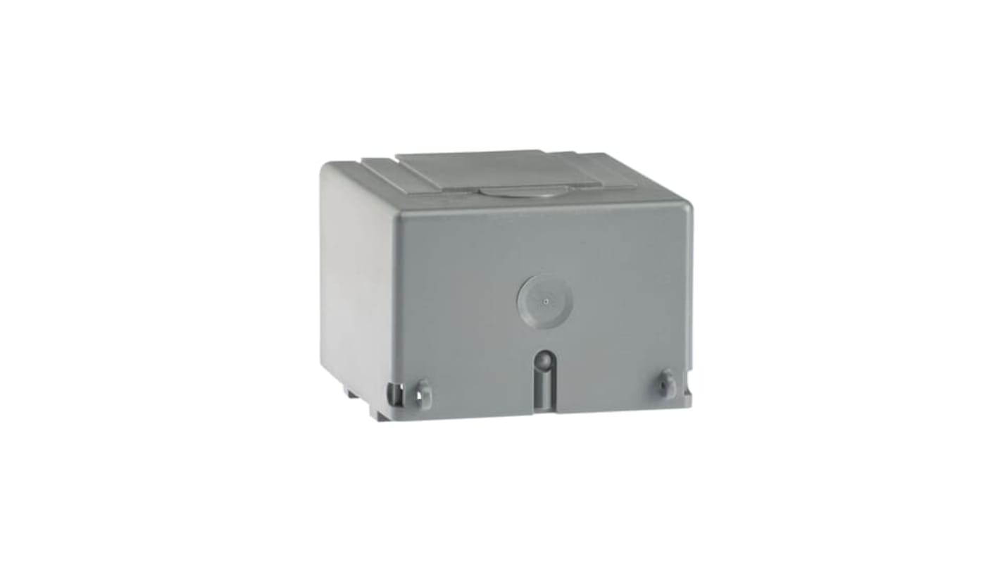 Coperchio terminale ABB 1SCA022776R7460 per tecnologia di commutazione a bassa tensione, dimensioni 62,4 x 88 x 95,5 mm.