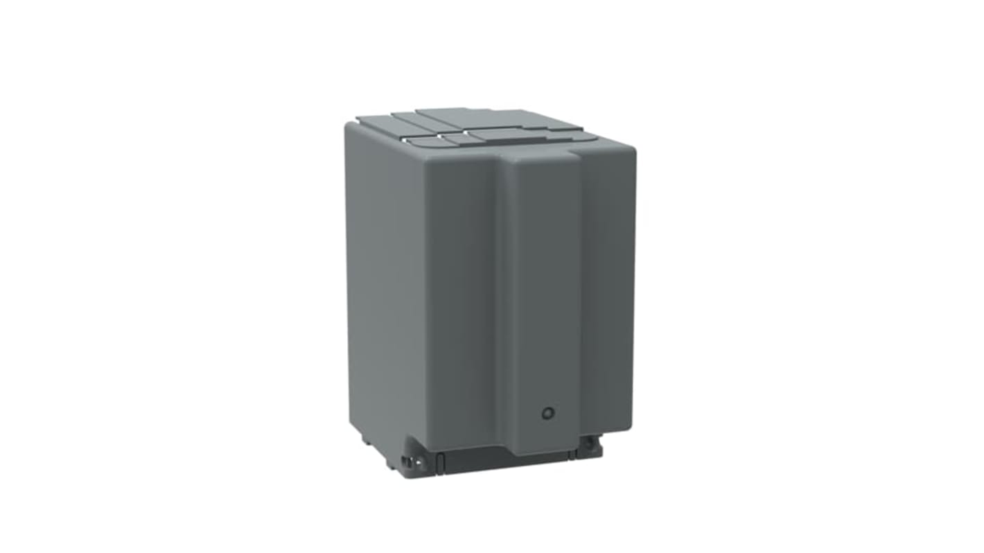 Coperchio terminale ABB 1SCA107938R1001 per tecnologia di commutazione a bassa tensione, dimensioni 181 x 110 x 164 mm.