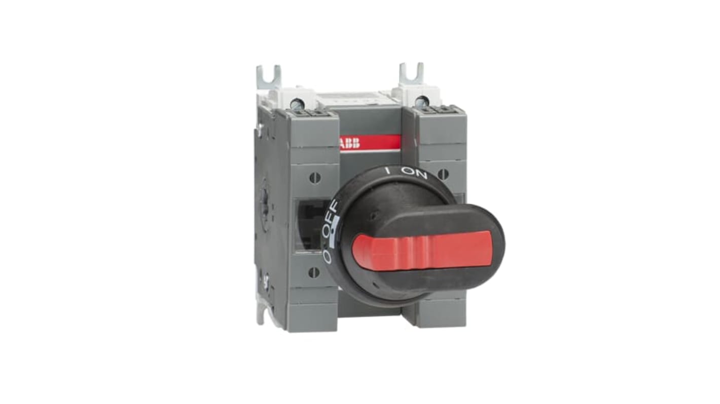Sezionatore portafusibili ABB 1SCA116872R1001, 2 poli, 63A, montaggio su base, terminali a vite, serie 1SCA11.