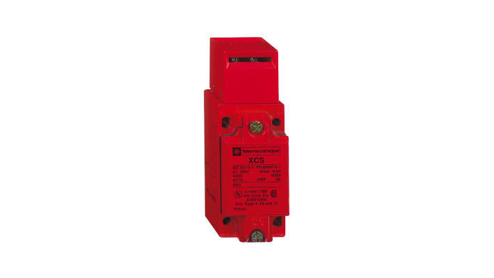 Interruttore di sicurezza Telemecanique Sensors XCSA702 - Chiave, IP67, 240V, 6A. Ideale per automazione industriale, settore minerario e trasporti.