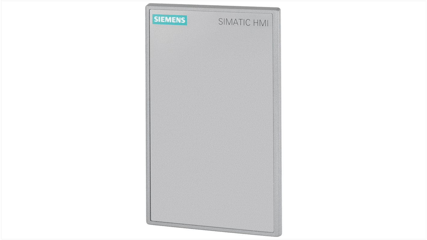 Pannello tasti HMI Siemens 6AG16883XY382AX0, design vuoto per comandi 22,5 mm, montaggio a morsetto, protezione IP65.