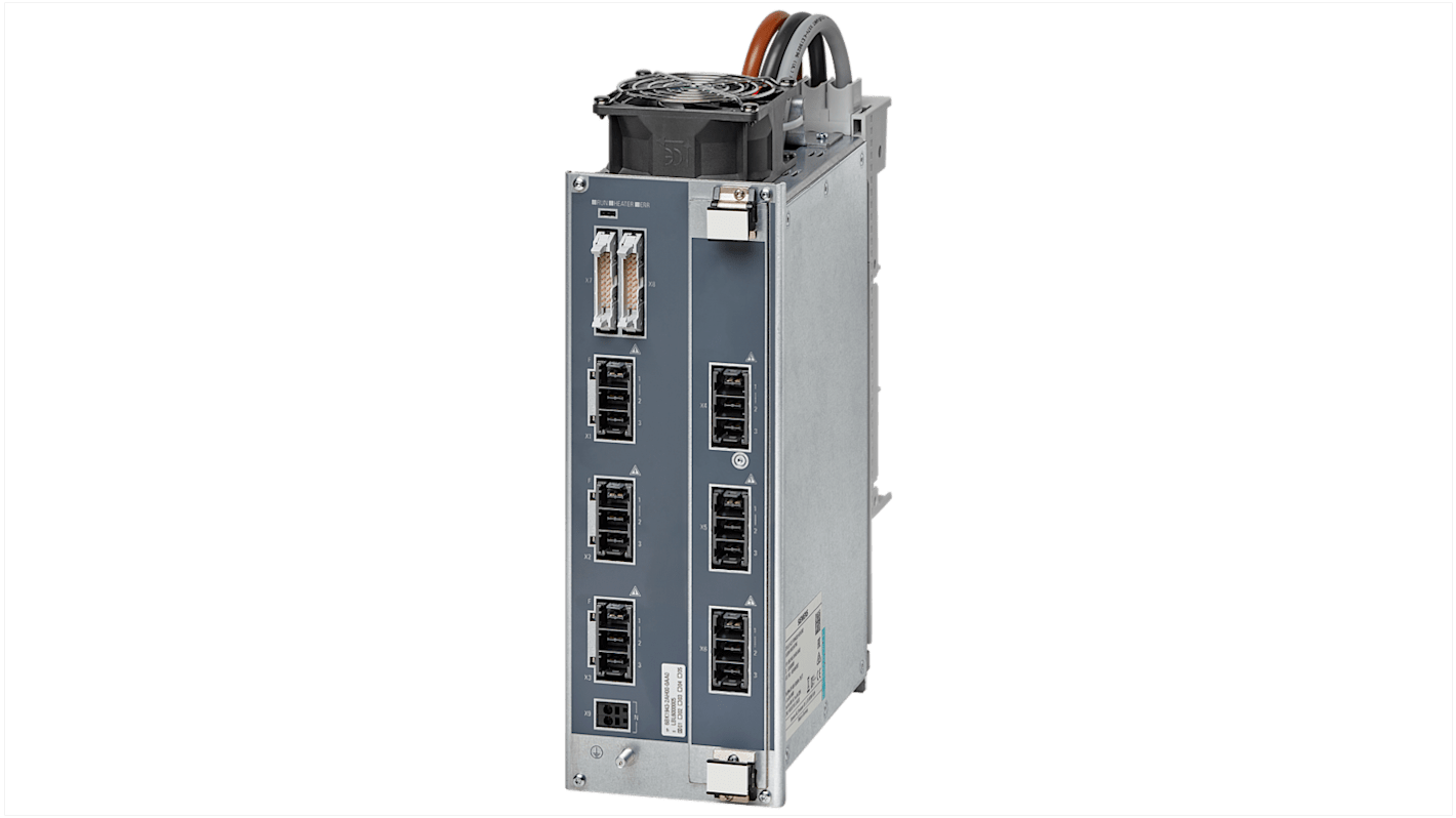 Modulo di distribuzione alimentazione Siemens 6BK19432AH000AA0, SIPLUS, 6 uscite, 32 A, montaggio su barra, dimensioni 340 x 104 x 250 mm.