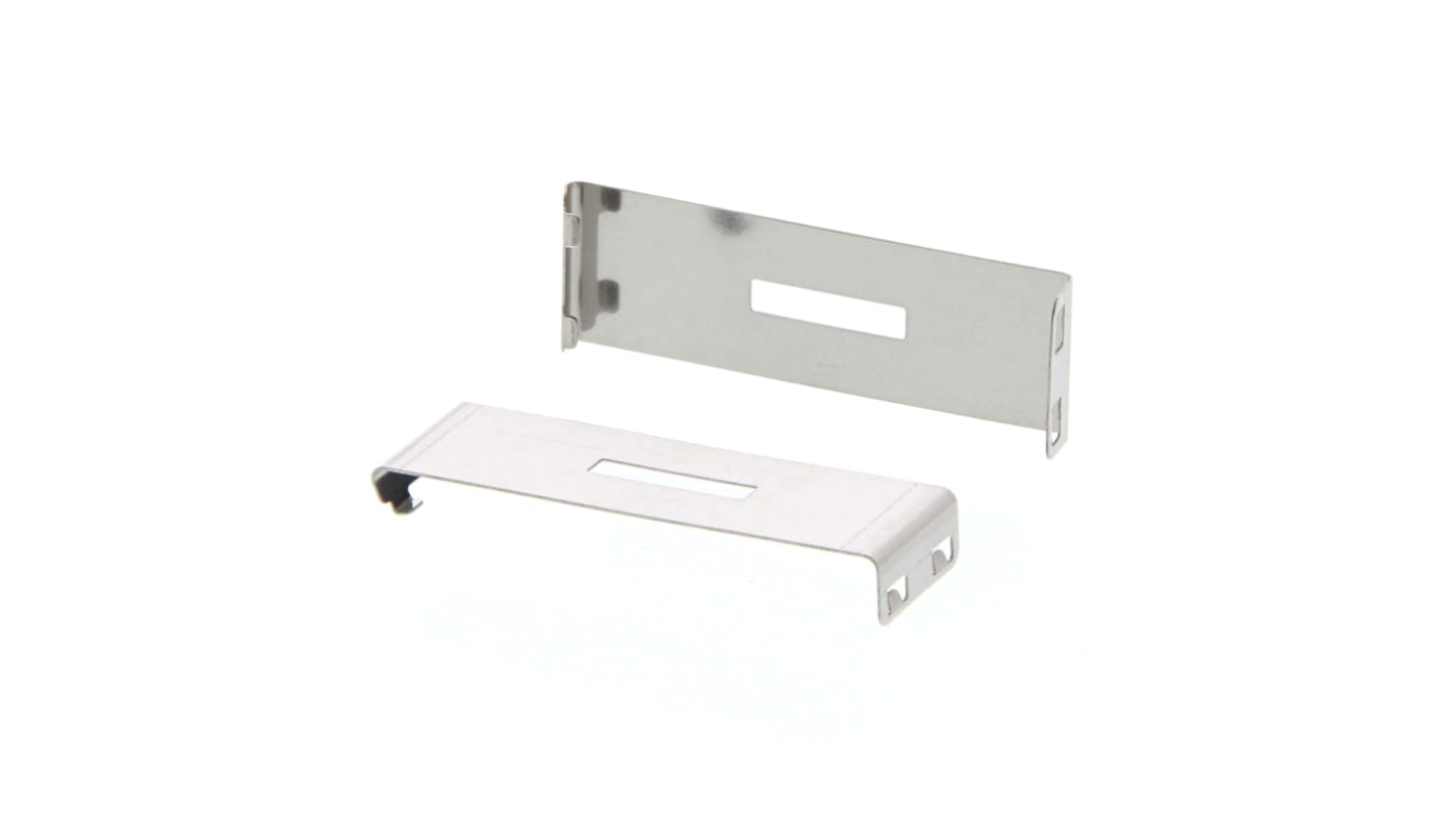 Sensore fotoelettrico a forcella Omron E39-S65F, fessura lunga per E3Z-T, grado di protezione IP67/IP69k, adatto per ambienti umidi.