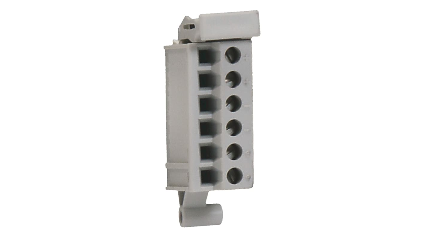 Morsettiera a molla Rockwell Automation 5069-RTB6-SPRING, 6 pin I/O, per moduli I/O della serie Compact 5000, per connessioni sicure.