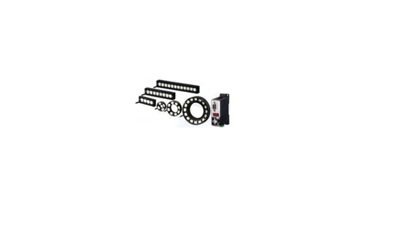Omron FL-DR50W, accessorio di illuminazione per Serie FL-DR, montaggio su telecamera, cavo 300mm, diametro sonda 380mm.