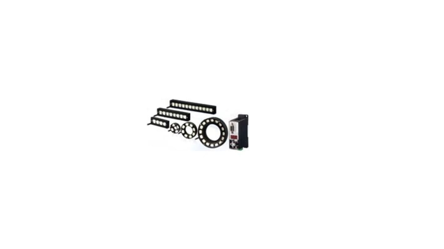 Omron FL-DR90W-H, accessorio di illuminazione per Serie FL-DR, con cavo da 300mm e diametro sonda di 380mm. Montaggio su telecamera.