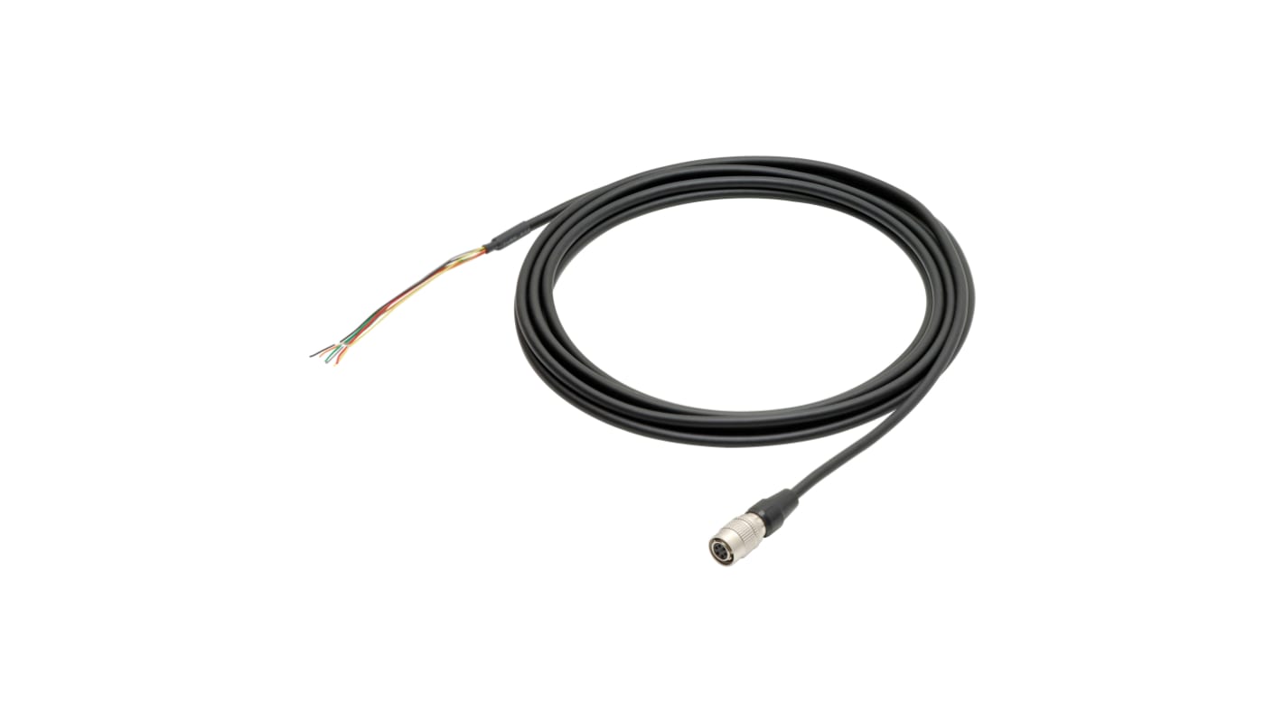 Cavo per telecamera Omron FJ-VSP2 5M, connessione femmina, progettato per alimentazione e comunicazione con telecamera FJ.