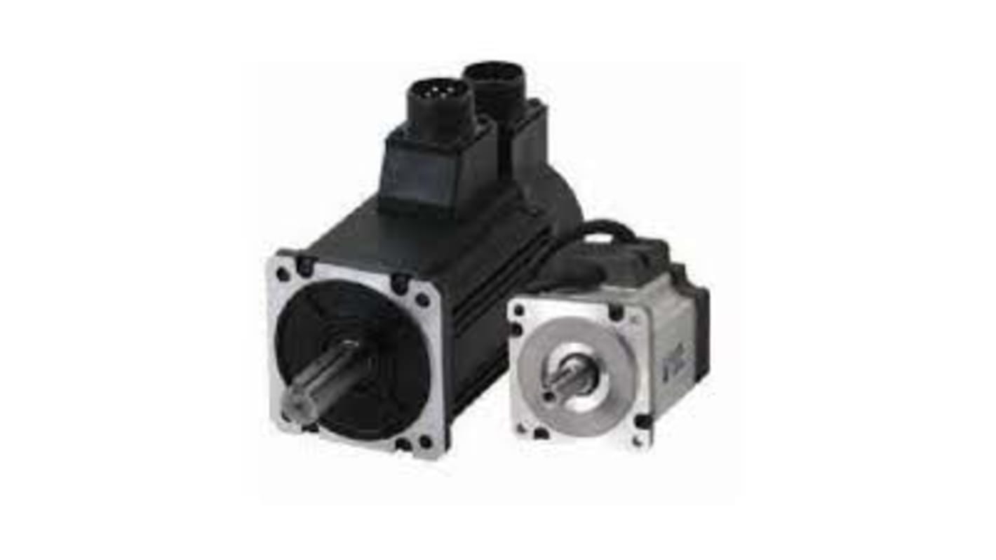 Servomotore Omron R88M-G10030H-S2-D, 100 W, 230 V, montaggio a flangia, rotazione reversibile, grado di protezione IP65.